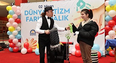Gebze'de Dünya Otizm Farkındalık Günü programı