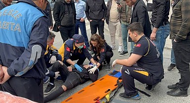 Gebze'de trafik kazası!
