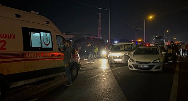 Gebze'de zincirleme kaza: 2 yaralı!