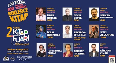 Gebze Kitap Fuarı için geri sayım