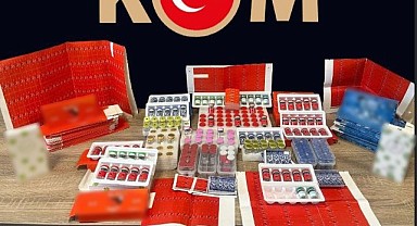 Gümrük kaçağı ilaçları ülkeye sokan 4 şahsa gözaltı!