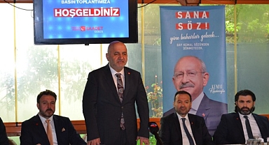 Hasan Bitmez, Gebze'de gazetecilerle buluştu