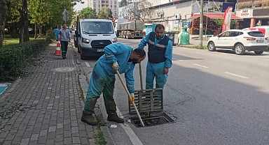 İSU ekipleri yağış öncesi tedbir aldı