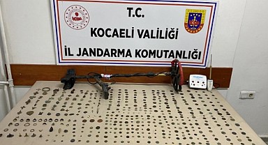 İzmit'te 345 sikke ele geçirildi