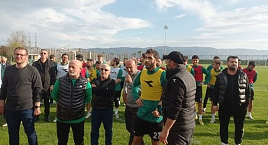 Kocaelispor antrenmanında büyük gerginlik!