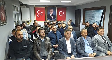 MHP Gebze’de, Türkeş için mevlit okutuldu