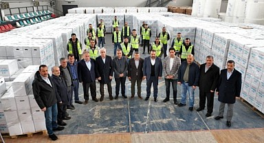 Şayir, tüm hanelere bu yıl da gıda kumanyası dağıtıyor