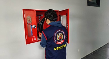 Şehir Hastanesi'nde yangın denetimi