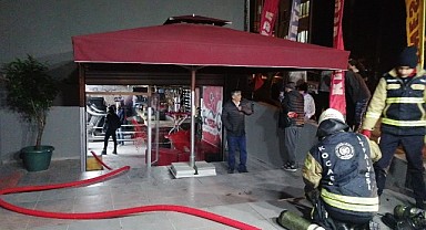 Spor salonunda çıkan yangın söndürüldü!