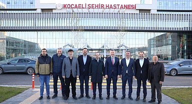 Talus, Kocaeli Şehir Hastanesi'ni gezdi