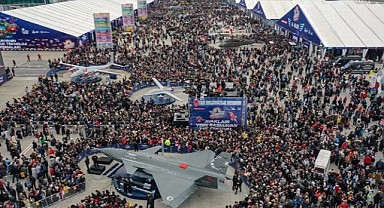TEKNOFEST, 3 günde 1 milyona yakın ziyaretçiyi ağırladı