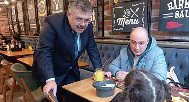 Tipioğlu, ziyaretlerini Gölcük'te sürdürdü