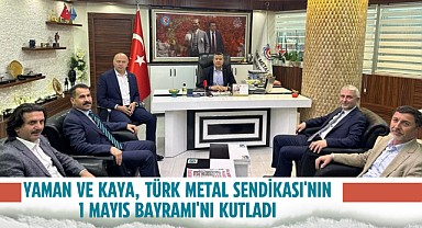 AK Parti heyeti, Türk Metal'i ziyaret etti