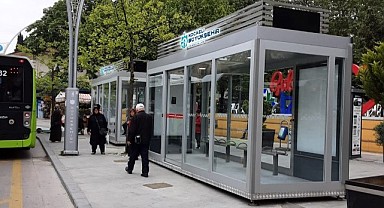 Bu durakta vatandaşlar kışın üşümeyecek, yazın terlemeyecek!