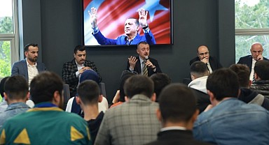 Büyükakın, Darıcalı gençlerle buluştu