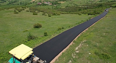 Büyükşehir, köy yollarında üstyapıyı yeniliyor
