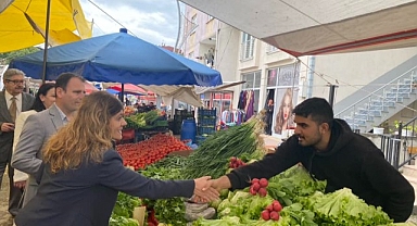 Çakır ve Yolcubal Diliskelesi'nde pazarın nabzını tuttu