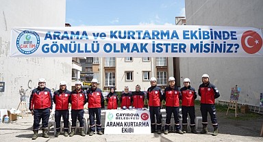 Çayırova'da arama kurtarma gönüllüleri aranıyor