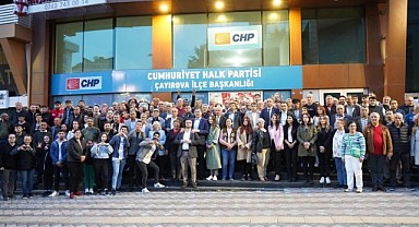 CHP heyeti, ikinci tur öncesinde Çayırova'da bir araya geldi