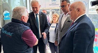 Çiler ve Kösali, Darıca esnafıyla buluştu