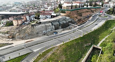 Dilovası'na dekoratif yapay şelale