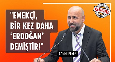 Gazeteci Caner Pesen, seçimi Yenigün’e değerlendirdi!