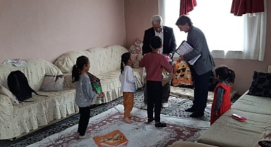 Gebze Kaymakamı Özyiğit, ihtiyaç sahibi 7 aileyi ziyaret etti!