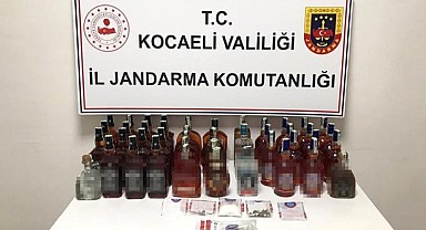 Karamürsel'de uyuşturucu ve gümrük kaçağı alkol ele geçirildi!