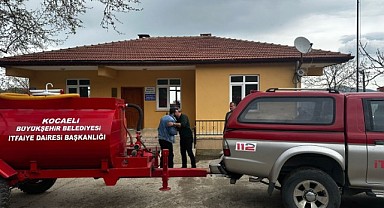 Tahtalı Mahallesine yangın söndürme tankeri