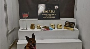 Kocaeli’de 2 bin 700 gram esrar ele geçirildi