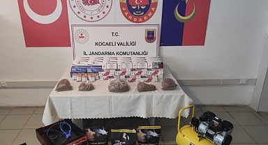 Kocaeli'de 58 bin 760 makaron ele geçirildi
