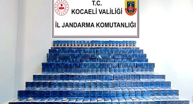 Kocaeli'de jandarmanın bir aylık operasyon bilançosu belli oldu