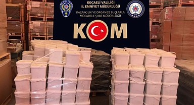 Kovalardan bandrolsüz nargile tütünü çıktı!