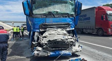 Kuzey Marmara Otoyolu'nda feci kaza