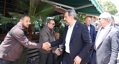 Milletvekili Yılmaz, Derinceli vatandaşlardan Erdoğan'a destek sözü