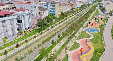 Nenehatun'un yeni park ve yürüyüş yolu tamamlandı