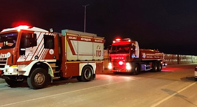 Patlama riski olan kazanda soğutma çalışmaları bitti!