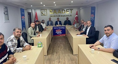 Saadet Gebze’den, “Yeniden başlıyoruz mesajı”