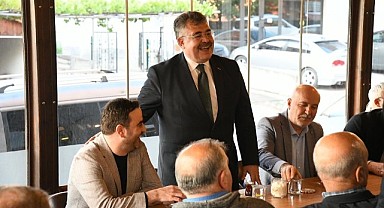 Tipioğlu, Gebze'de seçim çalışmalarını sürdürdü