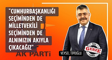 Veysel Tipioğlu, vatandaşlardan destek istedi!