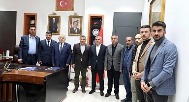 Yeniden Refah Partisi heyeti Başkan Şayir'i ziyaret etti!