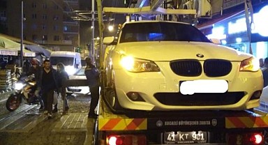 5 ayda bin 500 araç hatalı parktan çekildi