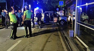 Aksiyon filmlerini aratmayan polis operasyonu