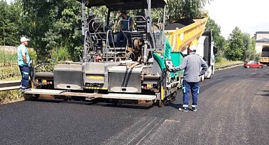 Alikahya’da iki önemli güzergah asfaltlandı