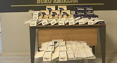 Başiskele’de çok sayıda makaron ve tütün ele geçirildi