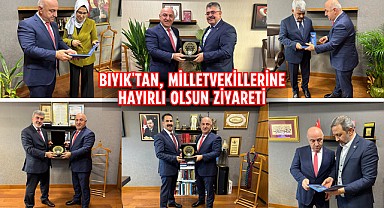 Başkan Bıyık'tan, AK Partili vekillere ziyaret