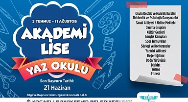 Büyükşehir yaz okul kayıtları başladı