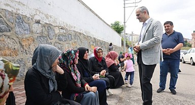 Çiftçi, velilerin heyecanına ortak oldu!
