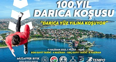Darıca'da 100. Yıl Koşusu düzenlenecek