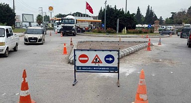 Derince Çenesuyu Kavşağı yenilendi
